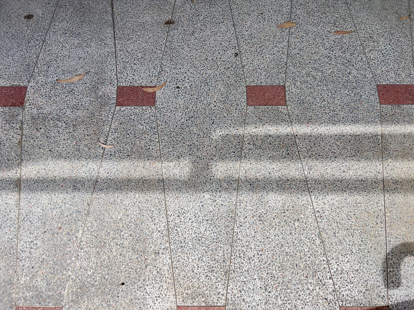 Exposed aggregate paving detail